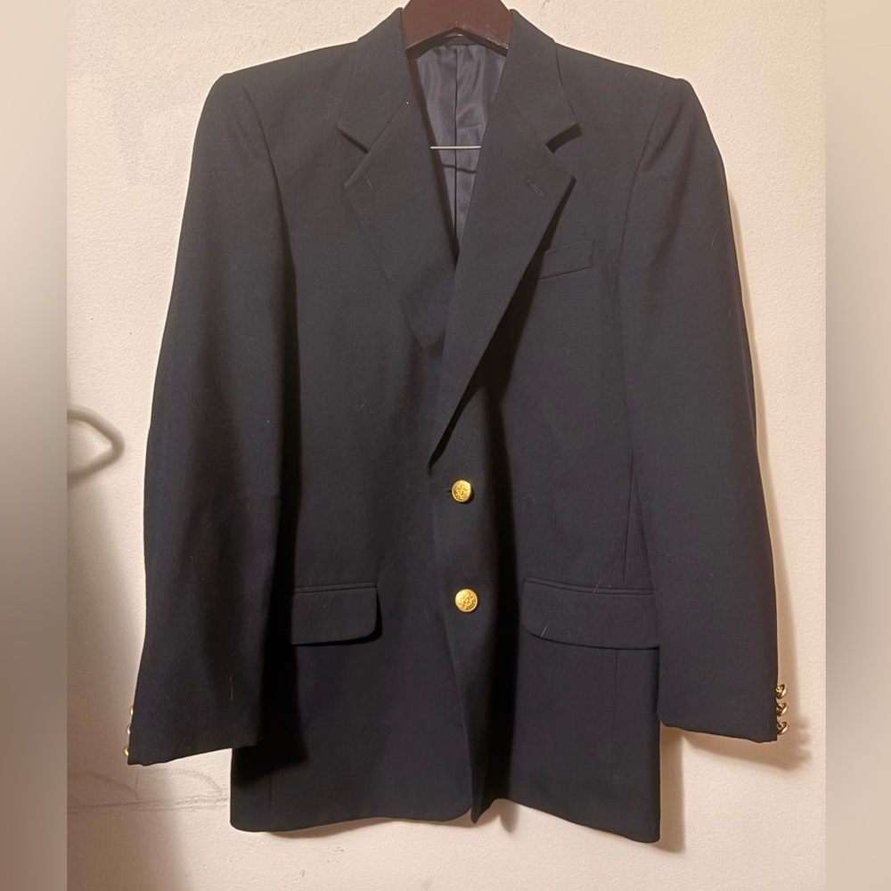Classic Tom Tailor DEEP Navy Blazer with Gold Buttons